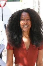 BEVERLEY KNIGHT Arrives at Zoe Ball Breakfast Show in London 05/06/2022