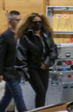 BEYONCE and Jay Z Leaves Dave Chappelle Show in Los Angeles 05/04/2022