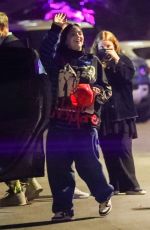 BILLIE EILISH Arrives at Olivia Rodrigo