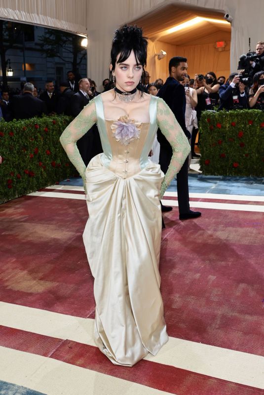 BILLIE EILISH at Met Gala Celebrating In America: An Anthology of Fashion in New York 05/02/2022