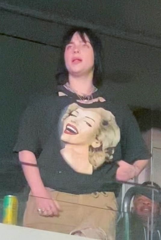 BILLIE EILISH at Paul McCartney’s Concert at Sofi Stadium in Los Angeles 05/14/2022