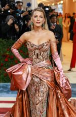 BLAKE LIVELY at Met Gala Celebrating In America: An Anthology of Fashion in New York 05/02/2022