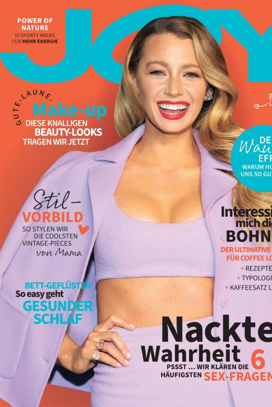 BLAKE LIVELY in Joy Magazine, June 2022