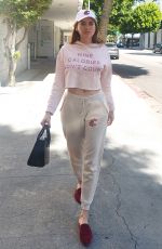 BLANCA BLANCO Leaves a Skin Care Clinic in Beverly Hills 05/12/2022
