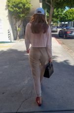 BLANCA BLANCO Leaves a Skin Care Clinic in Beverly Hills 05/12/2022