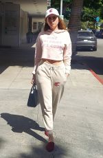 BLANCA BLANCO Leaves a Skin Care Clinic in Beverly Hills 05/12/2022