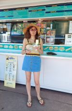 BLANCA BLANCO Out for Ice Cream in Cannes 05/18/2022