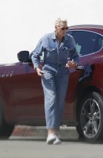 BRIGITTE NIELSEN Leaves a Spa in Los Angeles 05/20/2022
