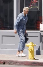 BRIGITTE NIELSEN Leaves a Spa in Los Angeles 05/20/2022