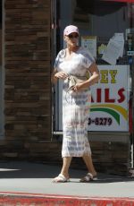 BRIGITTE NIELSEN Out for a Nail Appointment in Los Angeles 05/02/2022