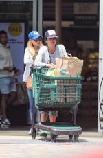 BROOKE BURKE Out Shopping at Whole Foods in Malibu 05/01/2022