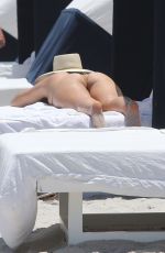 BROOKS NADER in Bikini at a Beach in Miami 05/05/2022