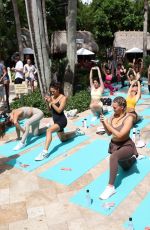 BROOKS NADER Workout at a Swimsuit on Location Event Hosted by Sports Illustrated Swimsuit in Hollywood 05/22/2022