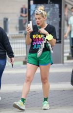 BUSY PHILIPPS at a Defend Abortion Rights Protest in New York 05/15/2022