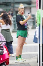 BUSY PHILIPPS at a Defend Abortion Rights Protest in New York 05/15/2022