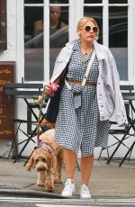 BUSY PHILIPPS Out with Her Dog in New York 05/29/2022