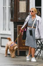 BUSY PHILIPPS Out with Her Dog in New York 05/29/2022