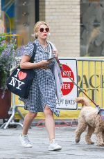 BUSY PHILIPPS Out with Her Dog in New York 05/29/2022