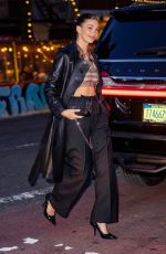 CAMILA MORONE Arrives at Burberry Dinner at Lucien in New York 05/18/2022