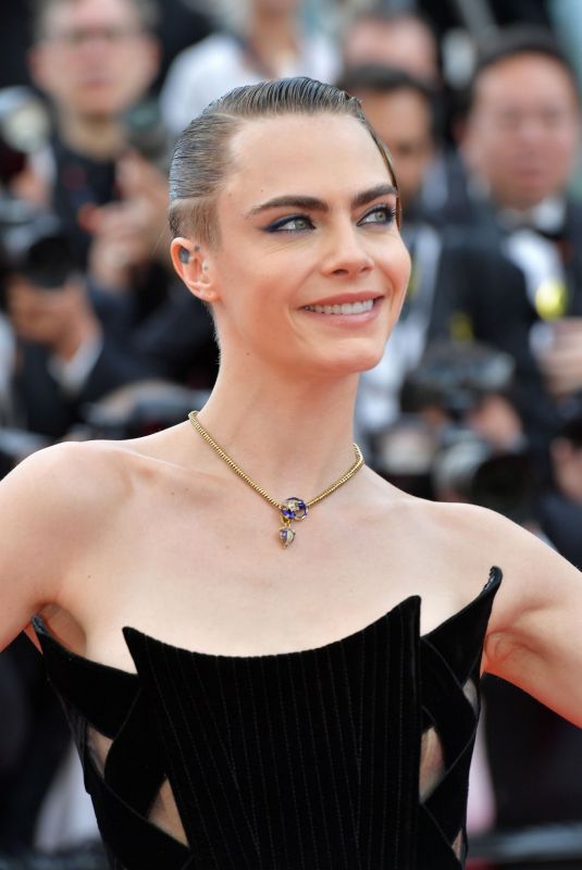CARA DELEVINGNE at The Innocent Premiere at 75th Annual Cannes Film Festival 05/24/2022