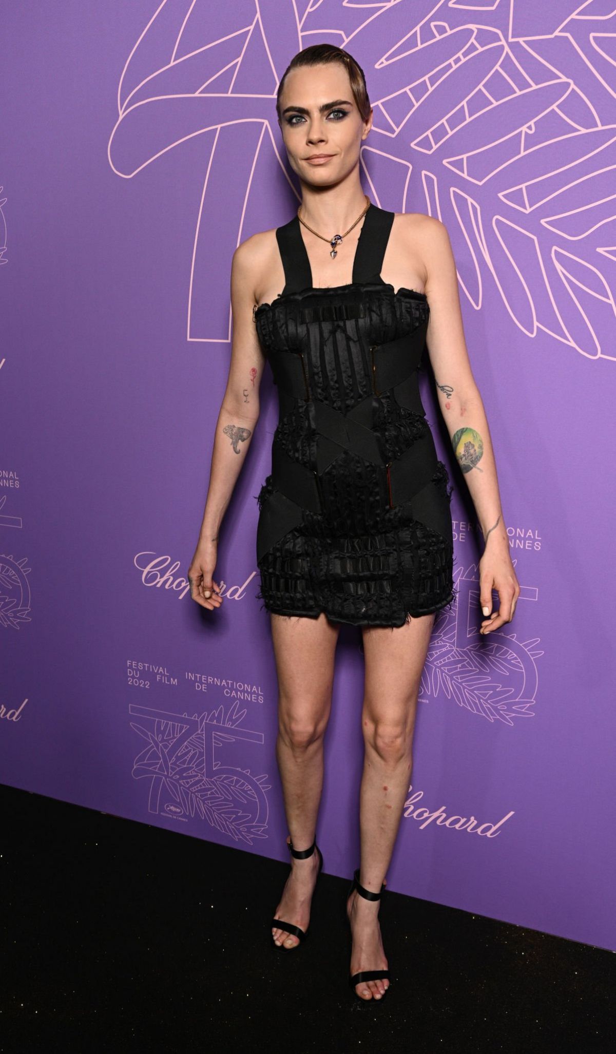 CARA DELEVINGNE at Cannes 75 Anniversary Dinner in Cannes 05/24/2022 ...