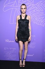 CARA DELEVINGNE at Cannes 75 Anniversary Dinner in Cannes 05/24/2022