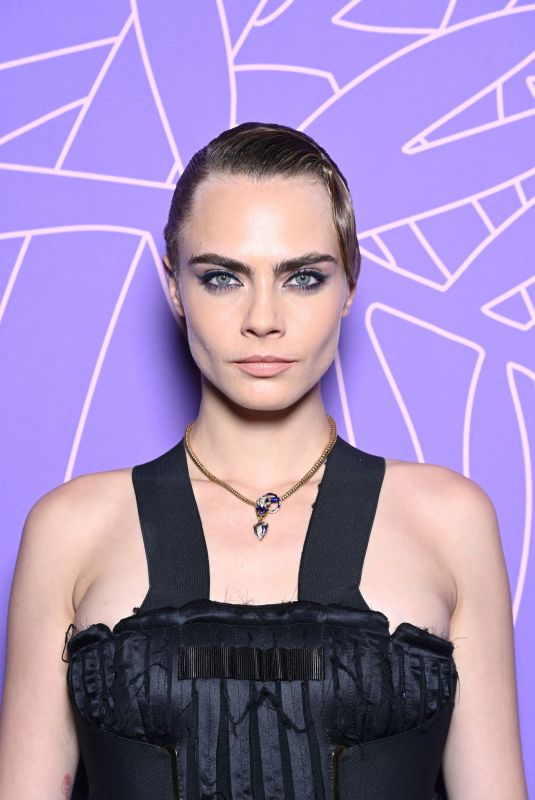 CARA DELEVINGNE at Cannes 75 Anniversary Dinner in Cannes 05/24/2022