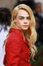 CARA DELEVINGNE at Met Gala Celebrating In America: An Anthology of Fashion in New York 05/02/2022
