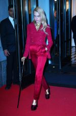 CARA DELEVINGNE Heading to Met Gala in New York 05/02/2022