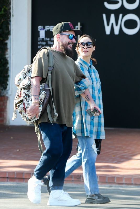 CARA SANTANA and Shannon Leto at Fred Segal in West Hollywood 05/25/2022