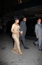 CARDI B Heading to 2022 Met Gala in New York 05/02/2022
