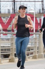 CAREY MULLIGAN and CLAIRE DANES Out Jogging in New York 05/26/2022
