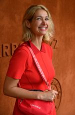 CAROLINE ANGLADE at French Tennis Open at Roland Garros in Paris 05/24/2022