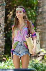 CATHY HUMMELS Wears Pucci for a Tropical Film Shoot in Miami Beach 05/15/2022