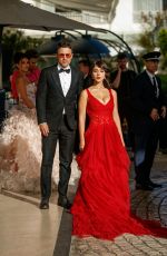 CAYLEE COWAN Leaves Hotel Martinez in Cannes 05/20/2022