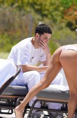 CHANTEL JEFFRIES and SARAH SNYDER in Bikinis at a Beach in Miami 05/10/2022
