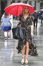 CHARLOTTE HAWKINS Arrives at Classic FM Studios in London 05/20/2022