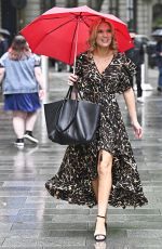 CHARLOTTE HAWKINS Arrives at Classic FM Studios in London 05/20/2022
