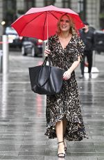 CHARLOTTE HAWKINS Arrives at Classic FM Studios in London 05/20/2022