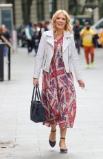 CHARLOTTE HAWKINS Arrives at Global Offices in London 05/31/2022
