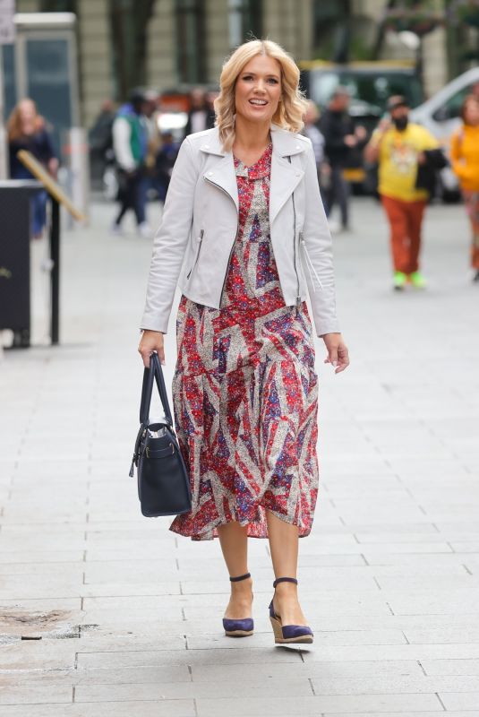 CHARLOTTE HAWKINS Arrives at Global Offices in London 05/31/2022