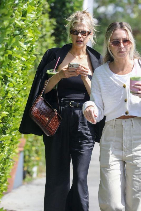 CHARLOTTE MCKINNEY Out in West Hollywood 05/03/2022