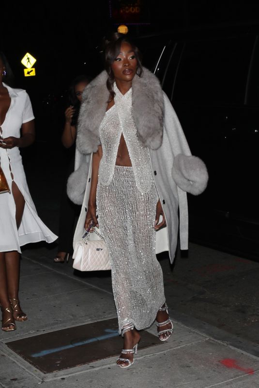 CHELSEA LAZKANI Out for Dinner at Delilah in West Hollywood 04/30/2022