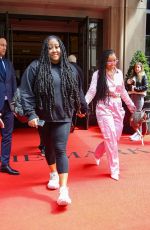 CHLOE BAILEY Leaves Mark Hotel in New York 05/03/2022