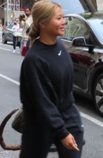 CHLOE KIM Out and About in New York 05/02/2022