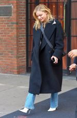 CHLOE MORETZ Leaves Her Hotel in New York 05/03/2022