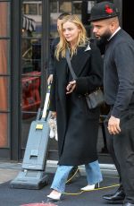 CHLOE MORETZ Leaves Her Hotel in New York 05/03/2022