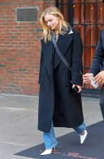 CHLOE MORETZ Leaves Her Hotel in New York 05/03/2022