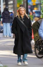 CHLOE MORETZ Out and About in MNew York 04/29/2022