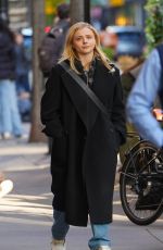 CHLOE MORETZ Out and About in MNew York 04/29/2022